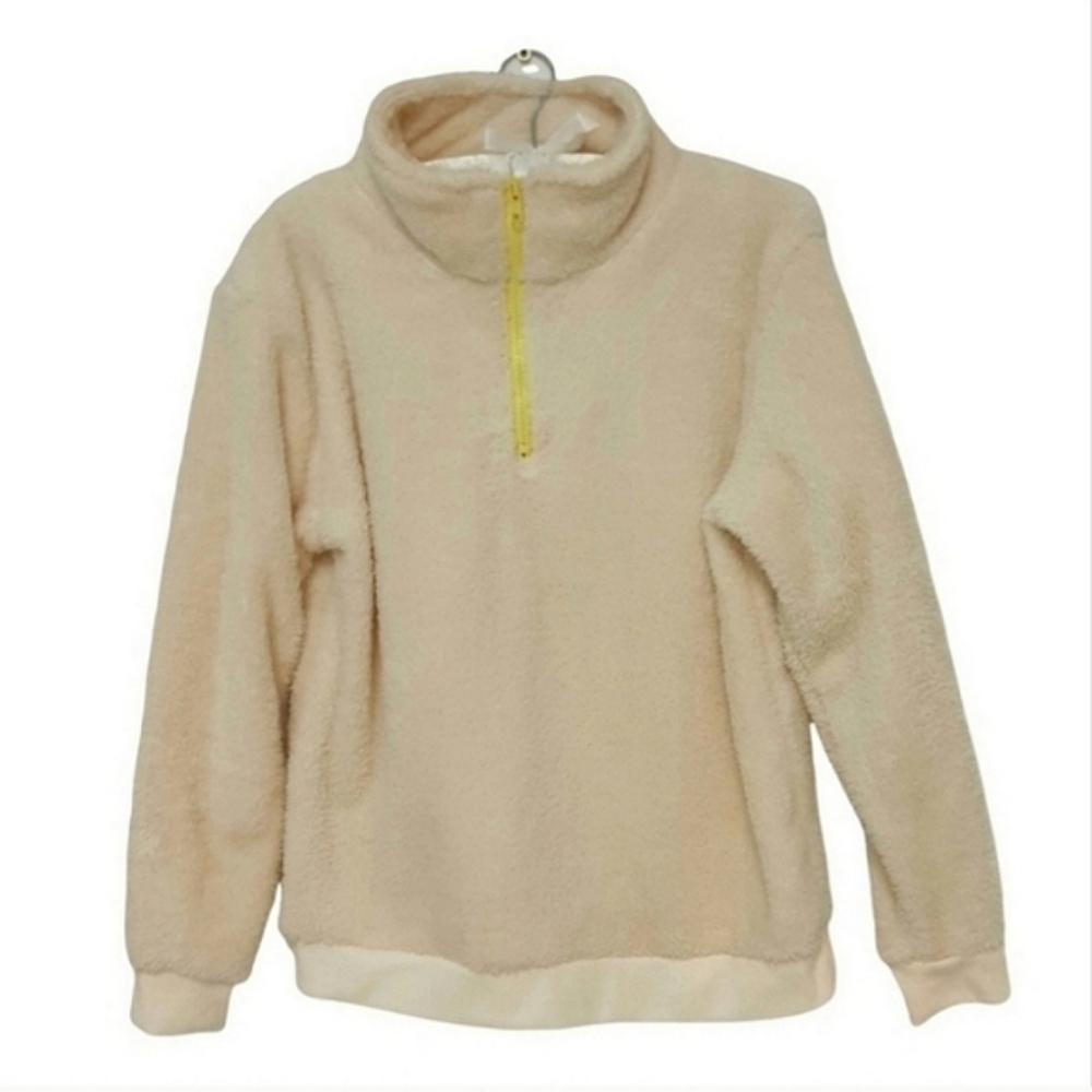 NWT Moral Fiber Quarter Zip Pullover Sweater